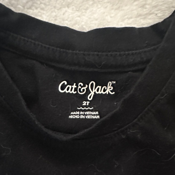 CAT & JACK Glow in the Dark Moon Stars Long Sleeved Tee SIZE 2 T 2 YEARS Whimsy - Picture 4 of 4